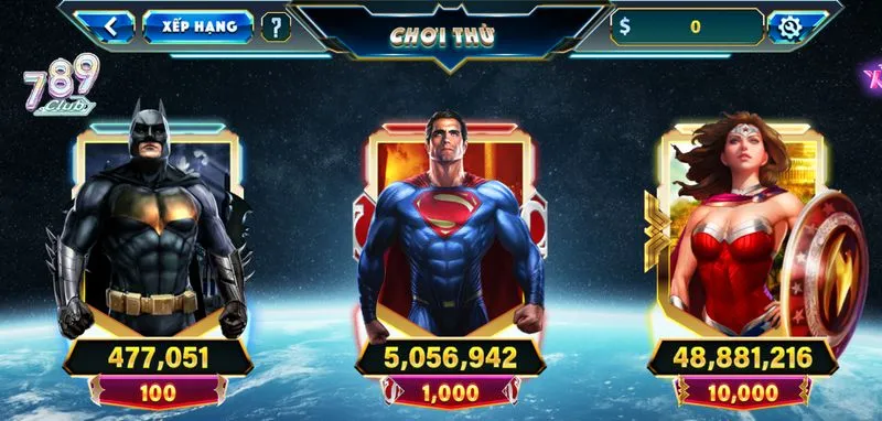 Khám phá cách chơi Justice league 789club dễ hiểu