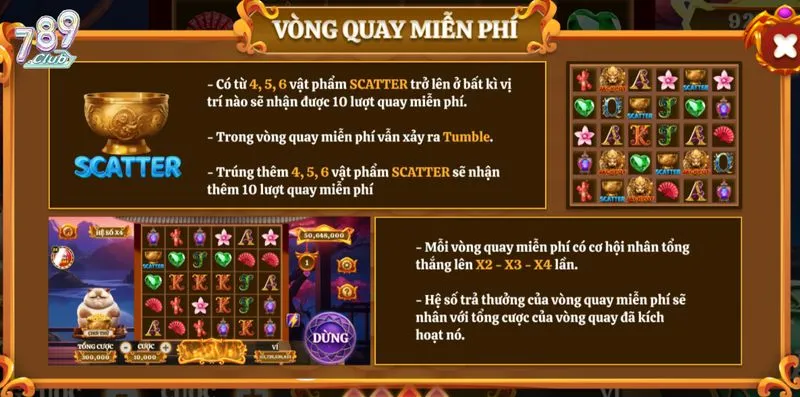 Thường xuyên sử dụng tính năng quay miễn phí để chiến thắng